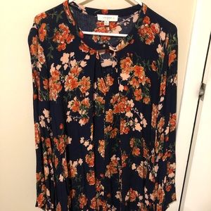 Beautiful NAVY Dress for Fall!